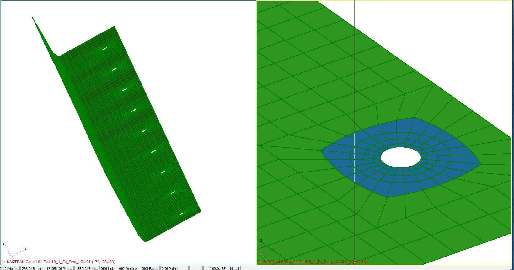 Pre-processing - top view