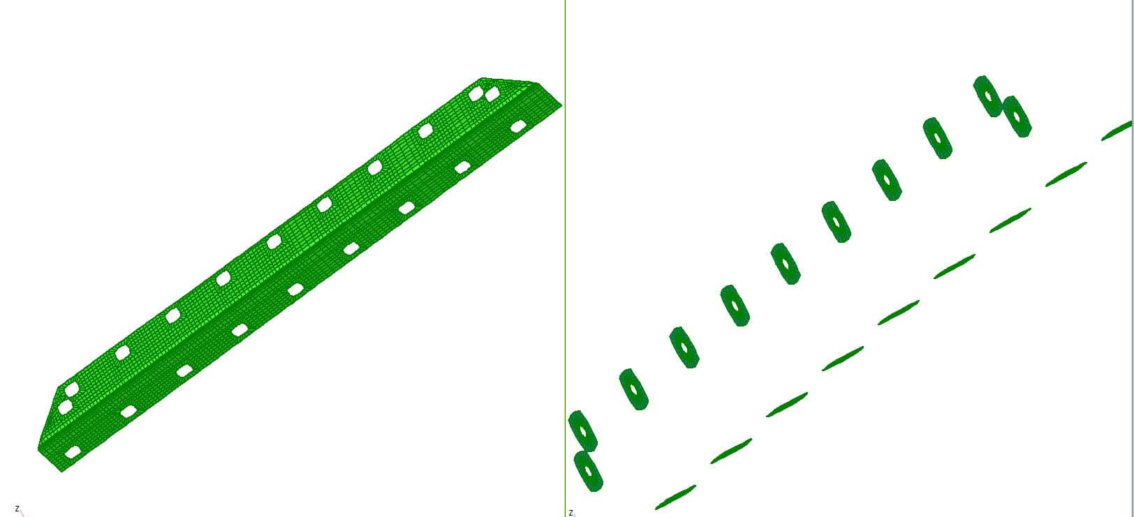 Pre-processing - bottom view